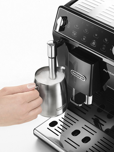 La cafetera DeLonghi Autentica dispone de vaporizador 