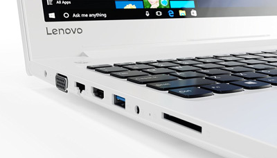 Conexiones del portátil Lenovo Ideapad 510