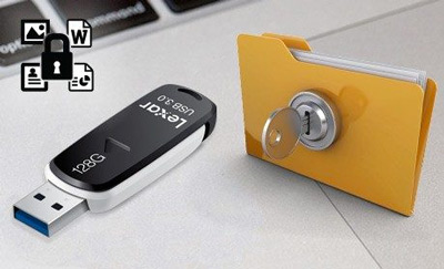 Pendrive Lexar JumpDrive S37 de 128GB seguro