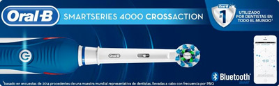 Vista general del cepillo Oral-B SmartSeries 4000 CrossAction