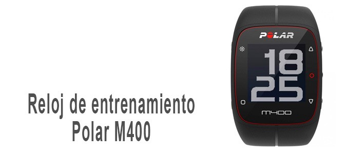 Reloj de entrenamiento Polar M400 con GPS