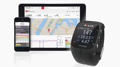 Revisa tu entrenamiento del Polar M400 con el servicio Polar Flow