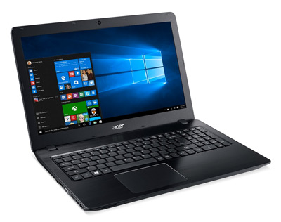 Vista general del portátil Acer F5