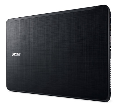 Vista superior del portátil Acer F5