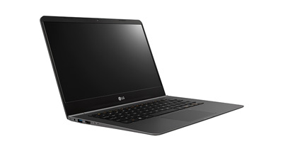 Vista lateral del portátil Ultra Slim LG 14Z960