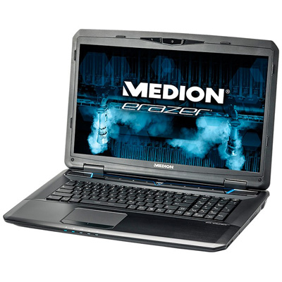 Vista general del portátil Gaming Medion Erazer X7833