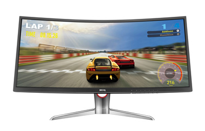 Vista general del monitor gaming BenQ XR3501