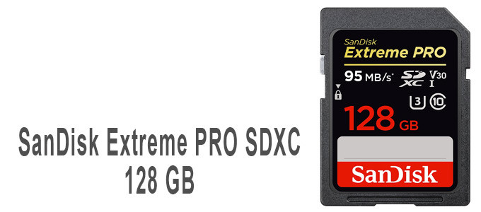 SanDisk Extreme PRO SDXC de 128GB