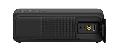Vista posterior del altavoz portátil Sony SRS-XB3B