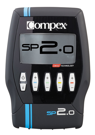 Vista general del Electroestimulador Compex SP 2.0.