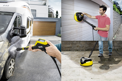 Limpia todo con la hirolimpiadora Kärcher K5 Premium Full Control Home Wood