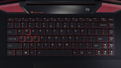 Detalle teclado portátil Lenovo Ideapad Y700