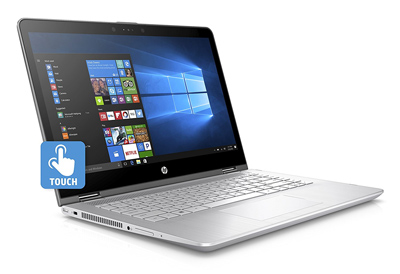 Visión general del portátil HP Pavilion x360