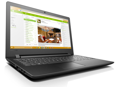Vista general del portátil Lenovo Ideapad 110 con intel core i3
