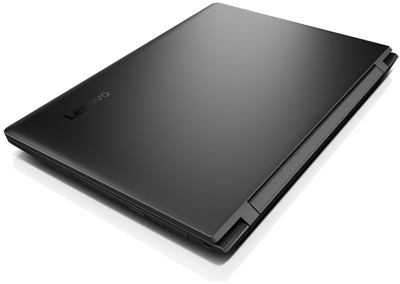 Vista superior del portátil Lenovo Ideapad 110 con intel core i3