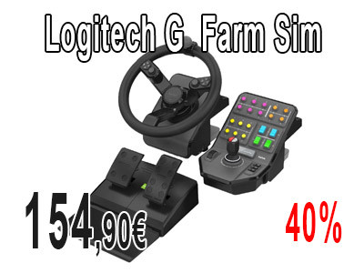 Logitech G Saitek Farm Simulador Controller