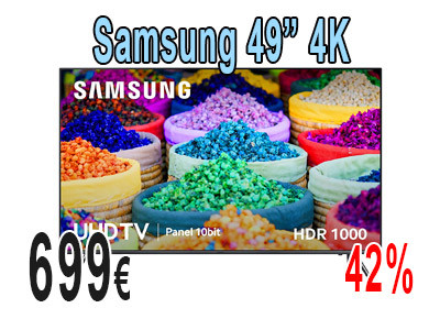 Televisor Samsung de 49