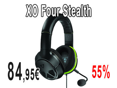 Auriculares XO Four Stealth