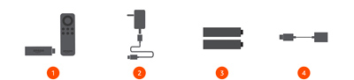 Contenido del Fire TV Stick de amazon