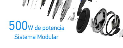 El Monociclo eléctrico Ninebot One E+ tiene una gran potencia.