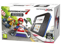 Nintendo 2DS con juego Mario Kart 7