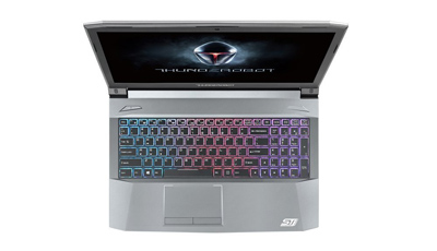 Vista superior del portátil gaming Thunderobot ST-Plus