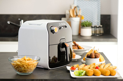 Distintas funciones de la freidora sin aceite Tefal Fry Delight